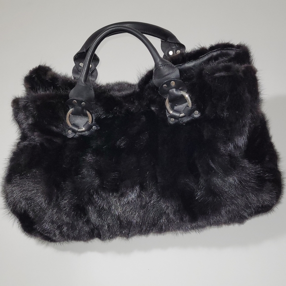 Falor Italia Le Borse Mink Handbag - Picture 3 of 9